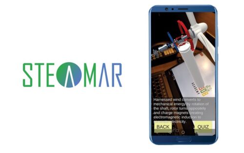 學習app「STEAMAR」以AR技術 讓學生無障礙學習STEAM知識
