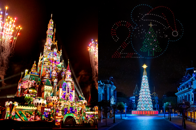 迪士尼聖誕慶典2025｜香港迪士尼7大聖誕必玩慶典活動 聖誕樹亮燈、夢幻飄雪、無人機表演、跨年倒數