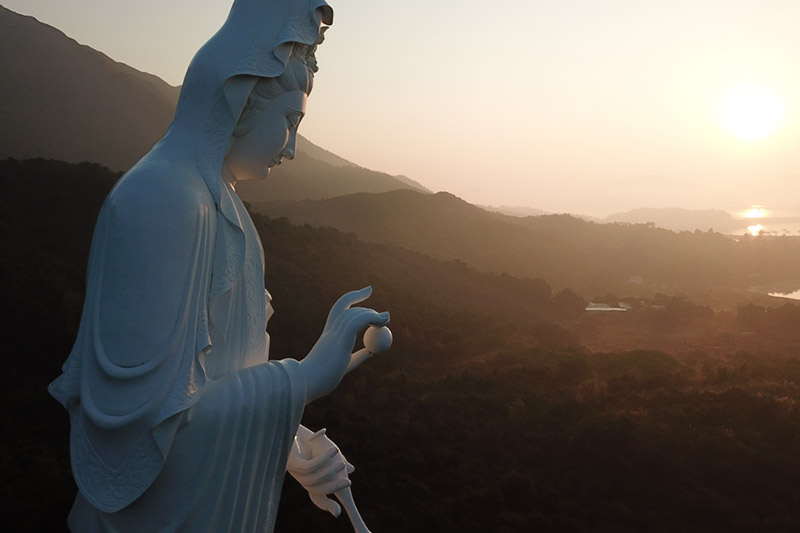 天壇大佛以外的選擇！避開假日人潮慈山寺恬靜悠閒半天遊