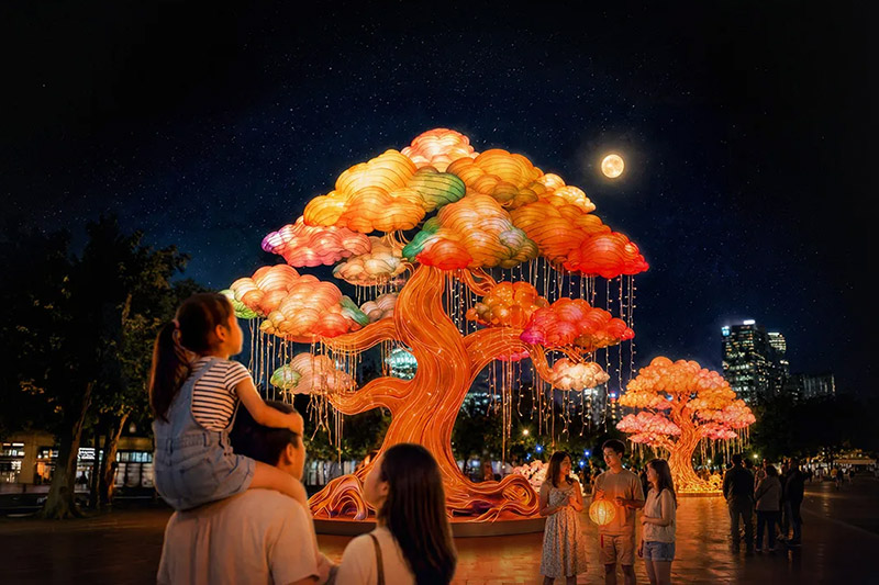 香港中秋彩燈會2026｜免費入場！9+賞燈熱點率先看！超浪漫必去打卡巨型燈飾